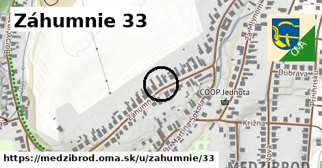 Záhumnie 33, Medzibrod