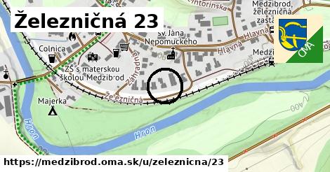 Železničná 23, Medzibrod