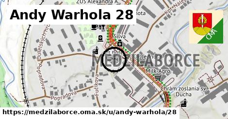 Andy Warhola 28, Medzilaborce