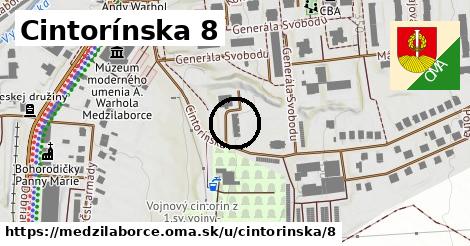 Cintorínska 8, Medzilaborce