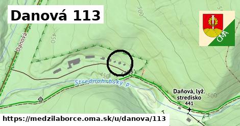 Danová 113, Medzilaborce