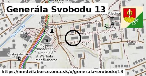 Generála Svobodu 13, Medzilaborce