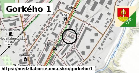 Gorkého 1, Medzilaborce