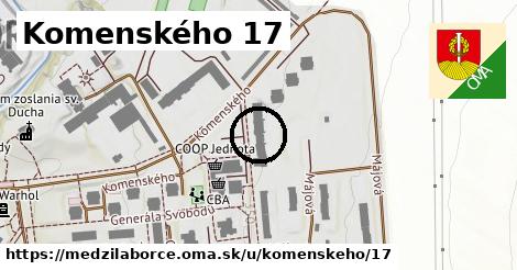 Komenského 17, Medzilaborce
