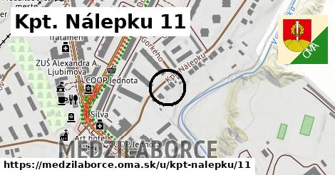 Kpt. Nálepku 11, Medzilaborce