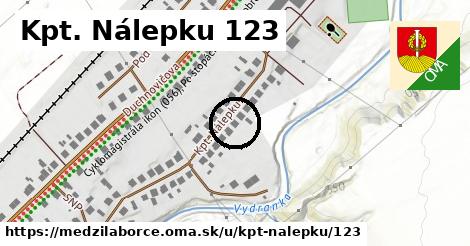 Kpt. Nálepku 123, Medzilaborce