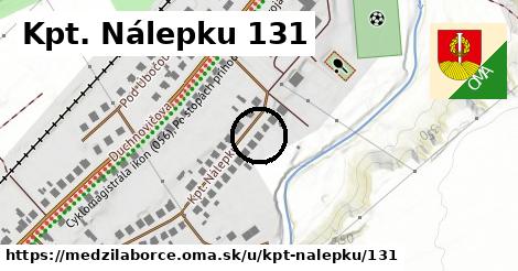 Kpt. Nálepku 131, Medzilaborce