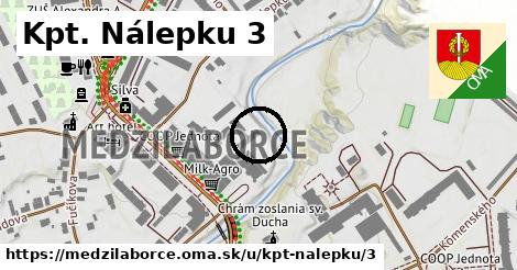 Kpt. Nálepku 3, Medzilaborce