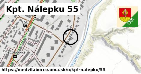 Kpt. Nálepku 55, Medzilaborce