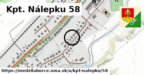 Kpt. Nálepku 58, Medzilaborce