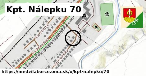 Kpt. Nálepku 70, Medzilaborce