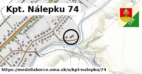 Kpt. Nálepku 74, Medzilaborce