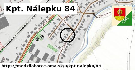 Kpt. Nálepku 84, Medzilaborce