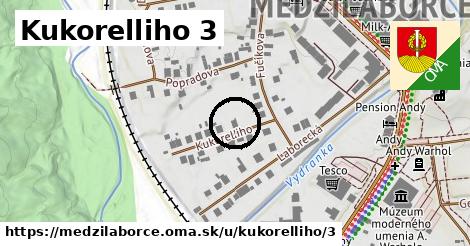 Kukorelliho 3, Medzilaborce