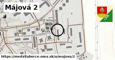 Májová 2, Medzilaborce