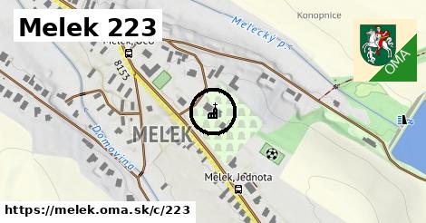 Melek <span class="supisne">223</span>