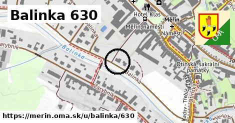 Balinka 630, Měřín