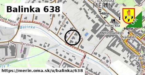 Balinka 638, Měřín