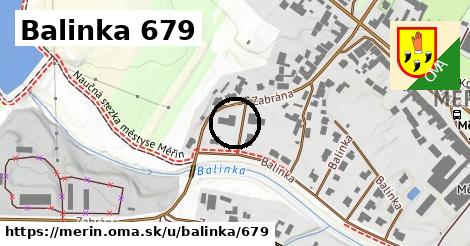 Balinka 679, Měřín