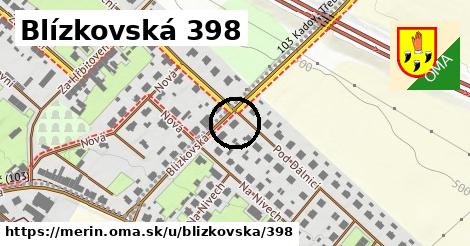 Blízkovská 398, Měřín