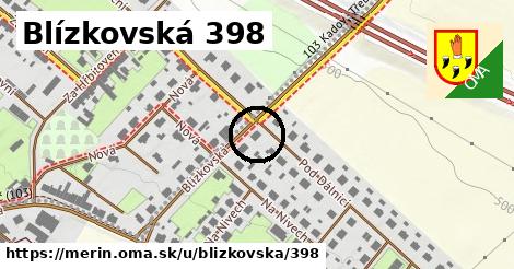 Blízkovská 398, Měřín