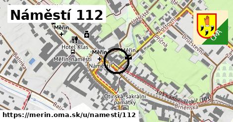 Náměstí 112, Měřín