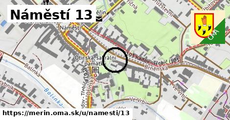 Náměstí 13, Měřín