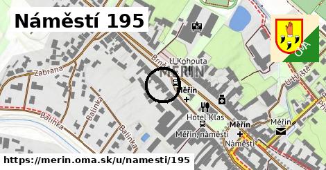 Náměstí 195, Měřín