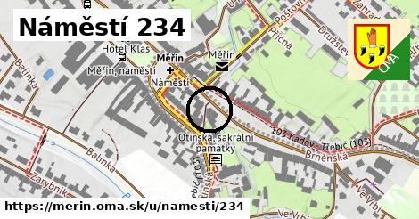 Náměstí 234, Měřín