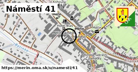 Náměstí 41, Měřín