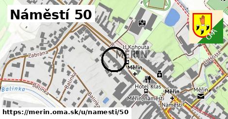 Náměstí 50, Měřín