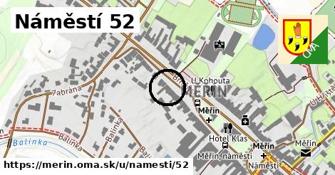 Náměstí 52, Měřín