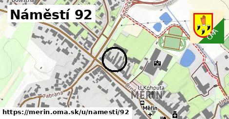 Náměstí 92, Měřín