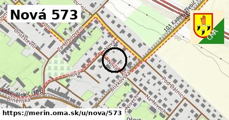 Nová 573, Měřín