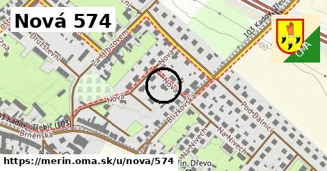 Nová 574, Měřín