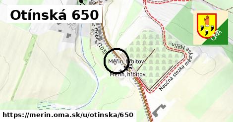 Otínská 650, Měřín