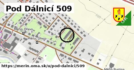 Pod Dálnicí 509, Měřín