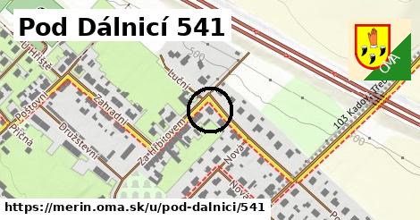 Pod Dálnicí 541, Měřín