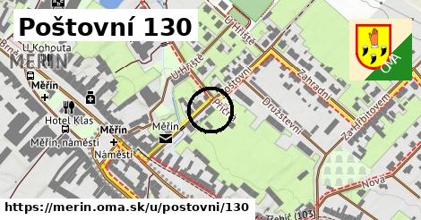 Poštovní 130, Měřín