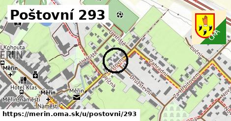 Poštovní 293, Měřín