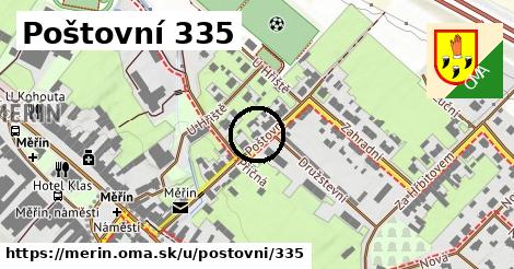 Poštovní 335, Měřín