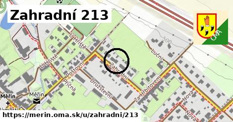 Zahradní 213, Měřín