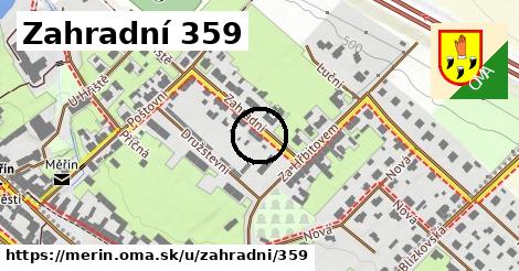 Zahradní 359, Měřín