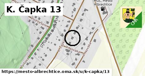 K. Čapka 13, Město Albrechtice