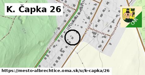 K. Čapka 26, Město Albrechtice