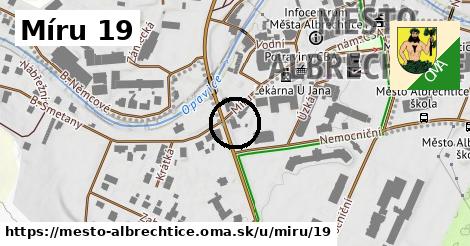 Míru 19, Město Albrechtice