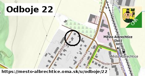 Odboje 22, Město Albrechtice