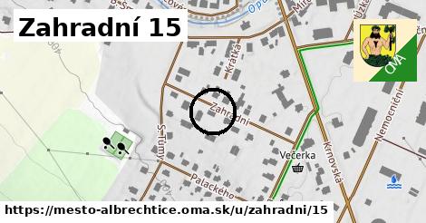 Zahradní 15, Město Albrechtice