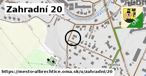 Zahradní 20, Město Albrechtice