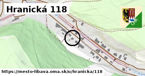 Hranická 118, Město Libavá